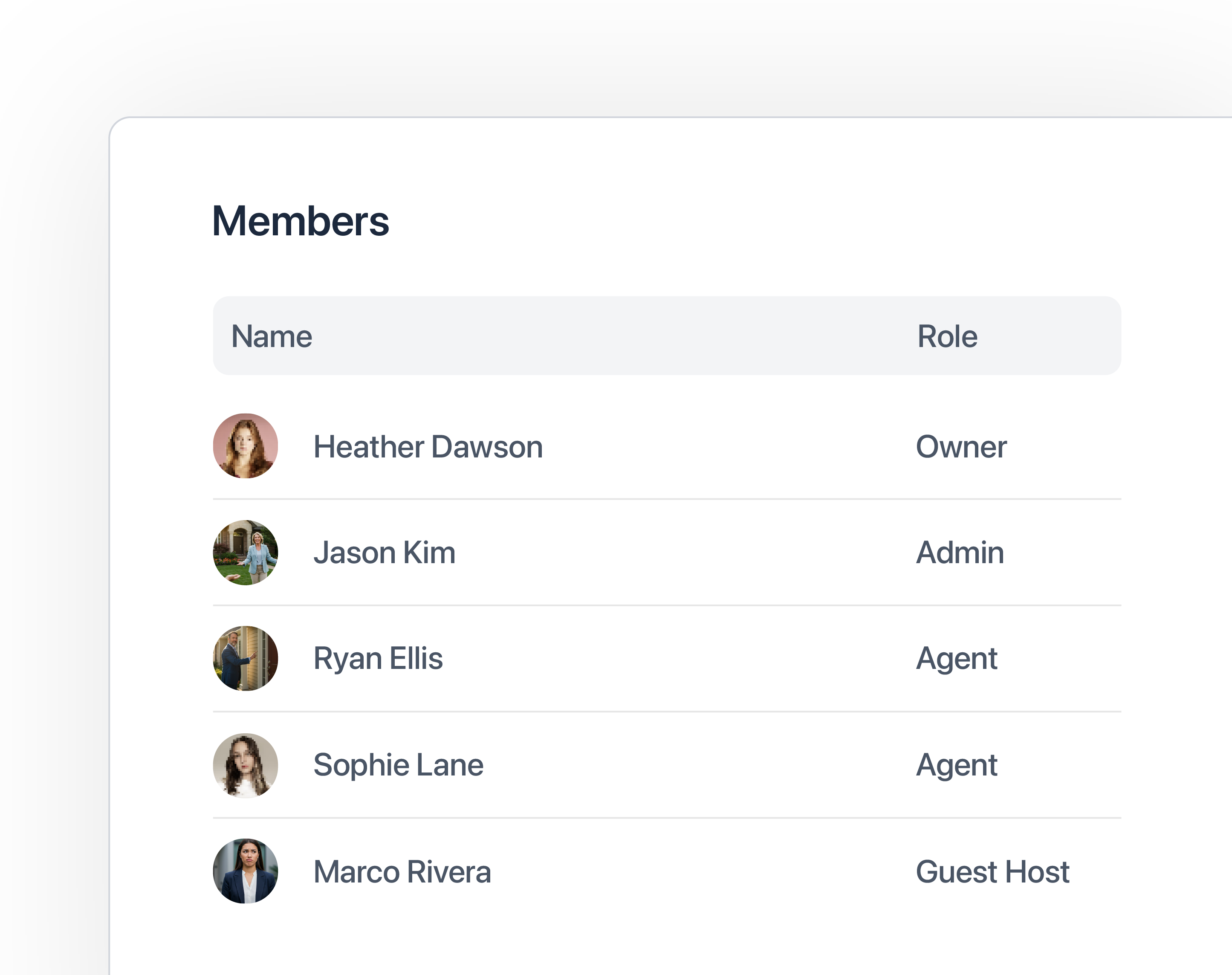 Add admins, agents, and guest hosts